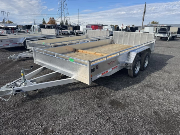 2026 TRIUMPH 80''X14'TA RAMPE PLIENTE