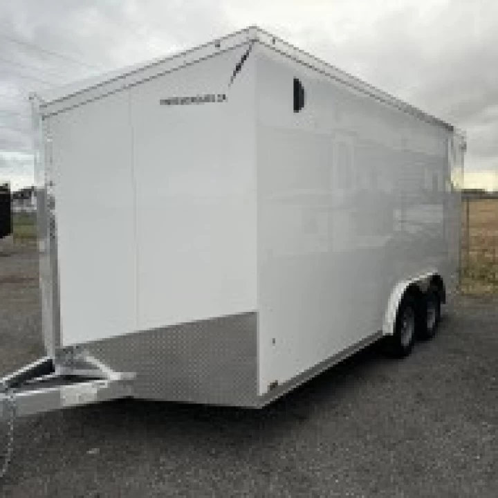 2025 Lightning 8x16 Aluminium | Double essieux | Porte double