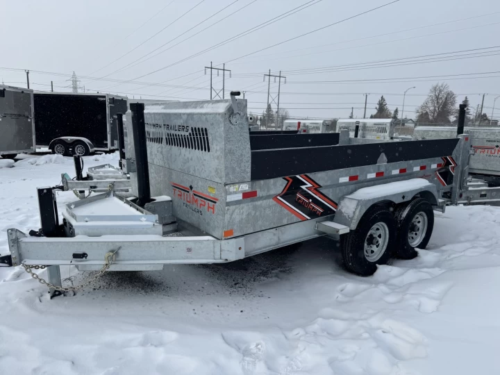 2024 Triumph TAE6X10-52 Dompeur | Essieux double 7000lb