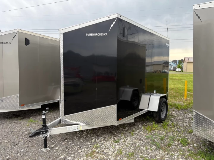 2025 LIGHTNING 5x10 Porte rampe | 6'' Extra hauteur