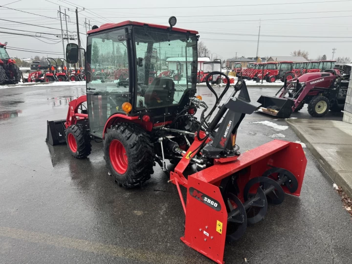 2026 TYM TRACTEUR T254HC CABINE SOUFFLEUR SOUFFLEUR A CONTROLEUR COMPLET HYDRAULIQUE