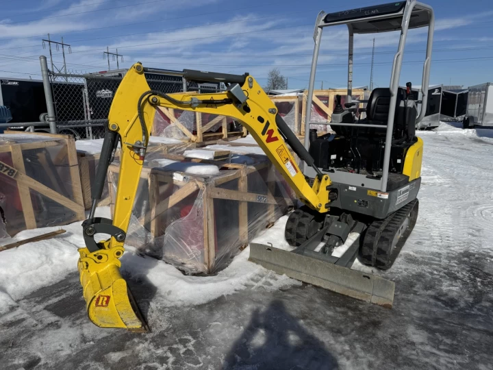 2024 wacker neuson ez17 deux godets