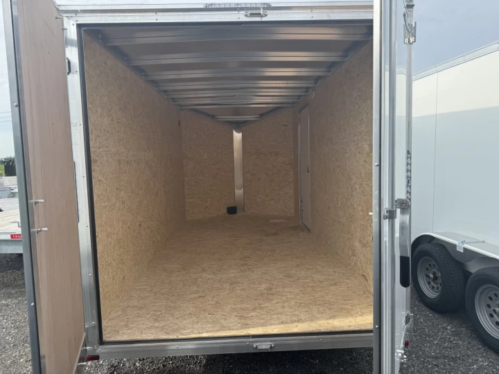 2025 Lightning 7x14 Aluminium | Double essieux | Porte double | 6'' Extra hauteur