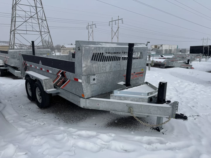 2024 Triumph TAE6X10-52 Dompeur | Essieux double 7000lb