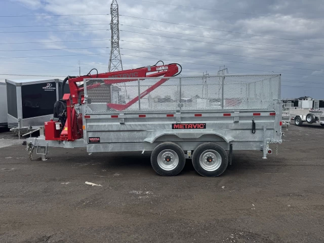 METAVIC 7X14 DOMPEUR CHARGEUSE A BOIS 1150M16' 2026