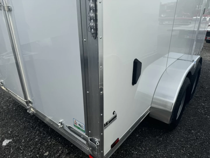2025 Lightning 7x14 Aluminium | Double essieux | Porte double | 6'' Extra hauteur