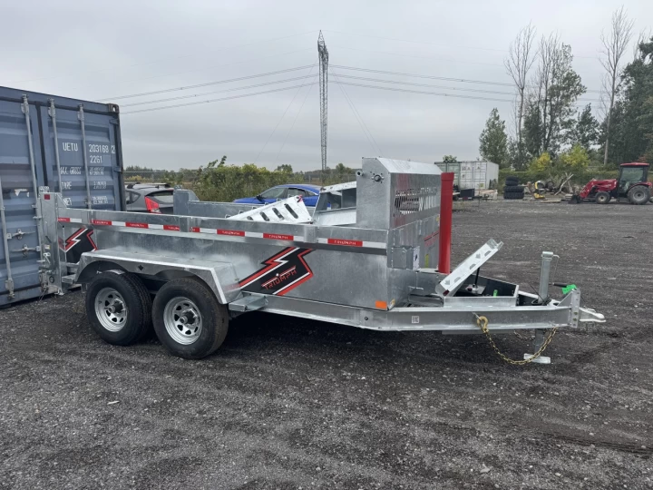 2026 TRIUMPH TRAILER 6X12 DOMPEUR GALVANISE