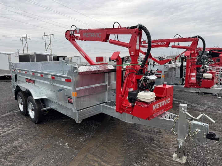2026 METAVIC 7X14 DOMP DOMPEUR AVEC CHARGEUSE 16'