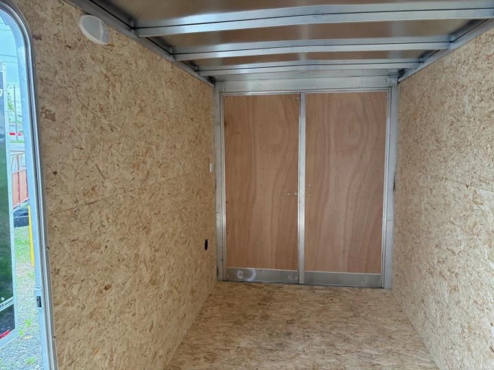 2025 LIGHTNING 5x10 Porte double | 6'' Extra hauteur