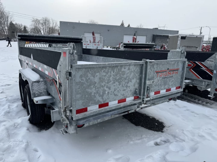 2024 Triumph TAE6X10-52 Dompeur | Essieux double 7000lb