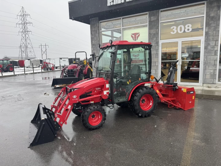 2026 TYM TRACTEUR T254HC CABINE SOUFFLEUR SOUFFLEUR A CONTROLEUR COMPLET HYDRAULIQUE