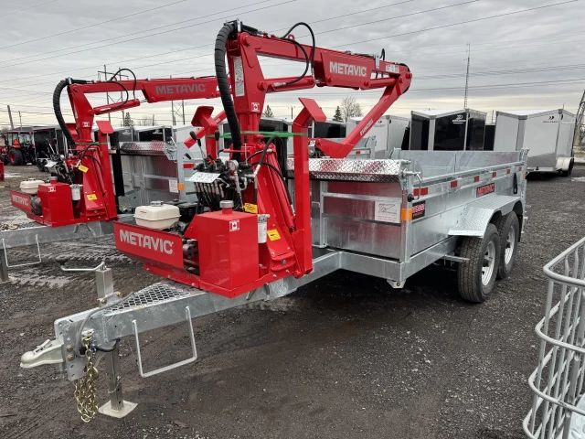 METAVIC 7X14 DOMP DOMPEUR AVEC CHARGEUSE 16' 2026