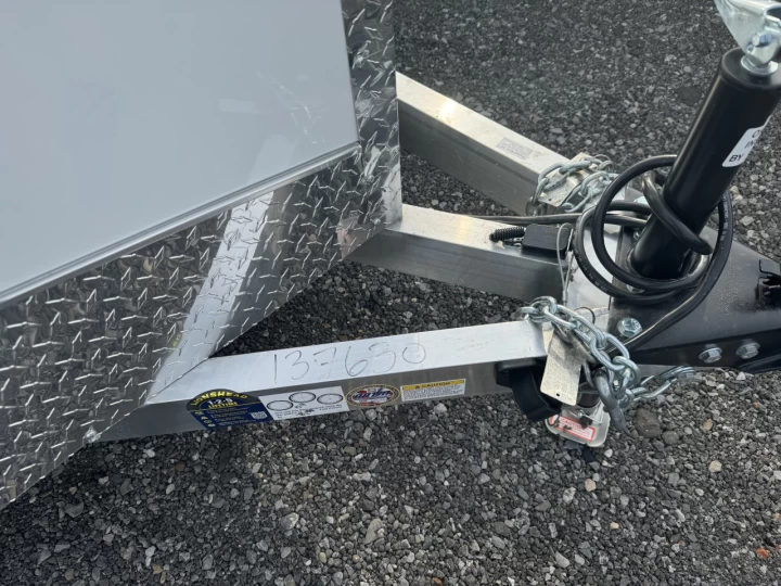 2025 Lightning 7x14 Aluminium | Double essieux | Porte double | 6'' Extra hauteur