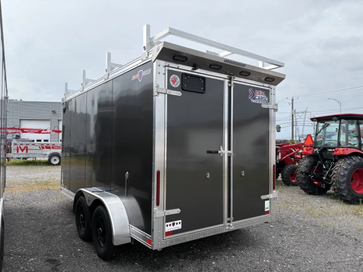 2027 IDEAL CARGO 7X14TA3 RACK ECHELLE | 6PO EXTRA HAUTEUR