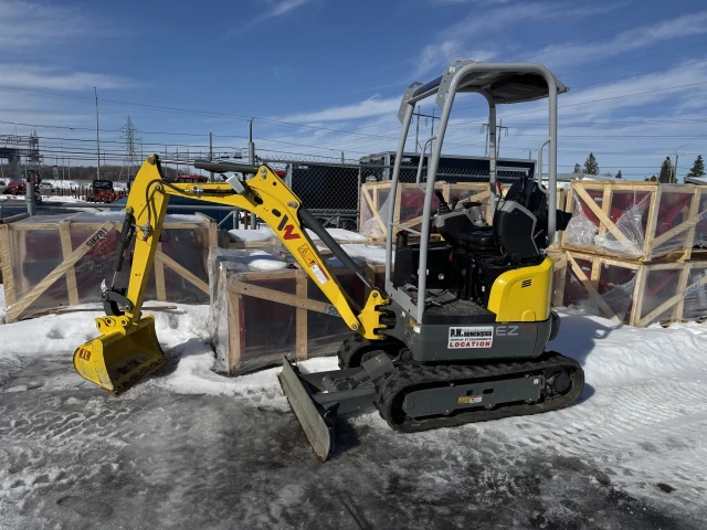 wacker neuson ez17 deux godets 2024