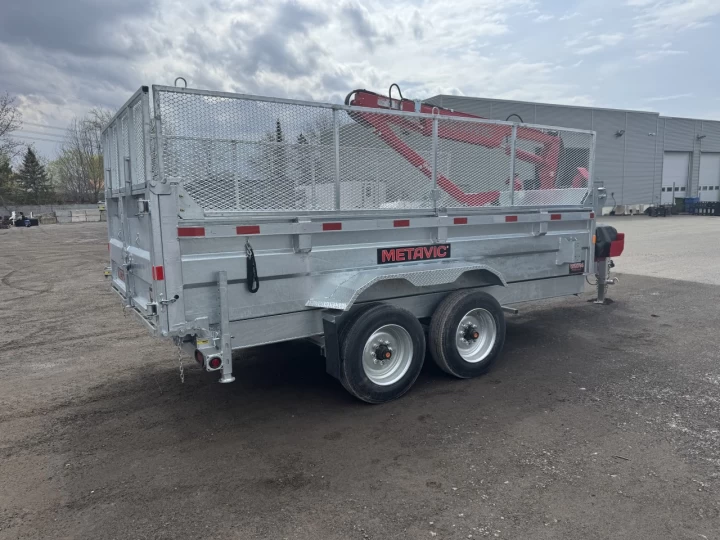 2026 METAVIC 7X14 DOMPEUR CHARGEUSE A BOIS 1150M16'