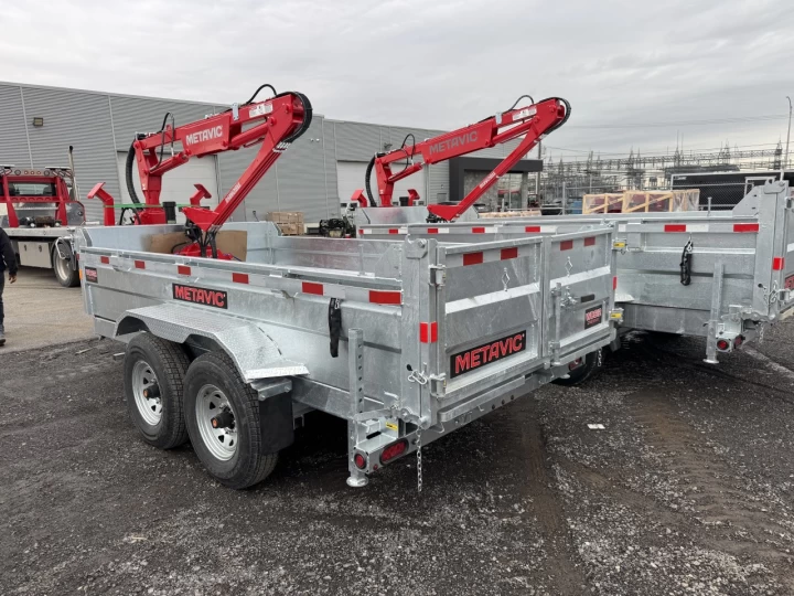 2026 METAVIC 7X14 DOMP DOMPEUR AVEC CHARGEUSE 16'