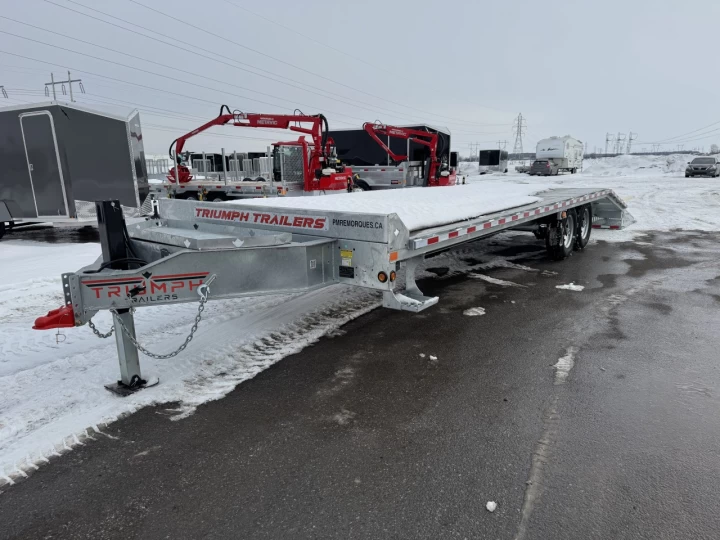 2025 Triumph TA102x20+5-70 Deckover Beavertail | Tandem 7000lb
