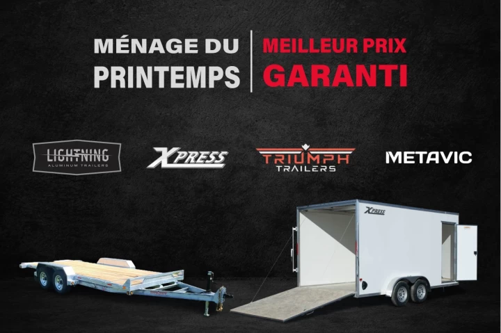 2025 Triumph 102x20+5 Deckover | Essieux double 7000lb |