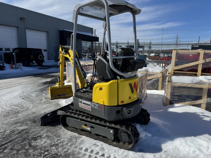 2024 wacker neuson ez17 deux godets